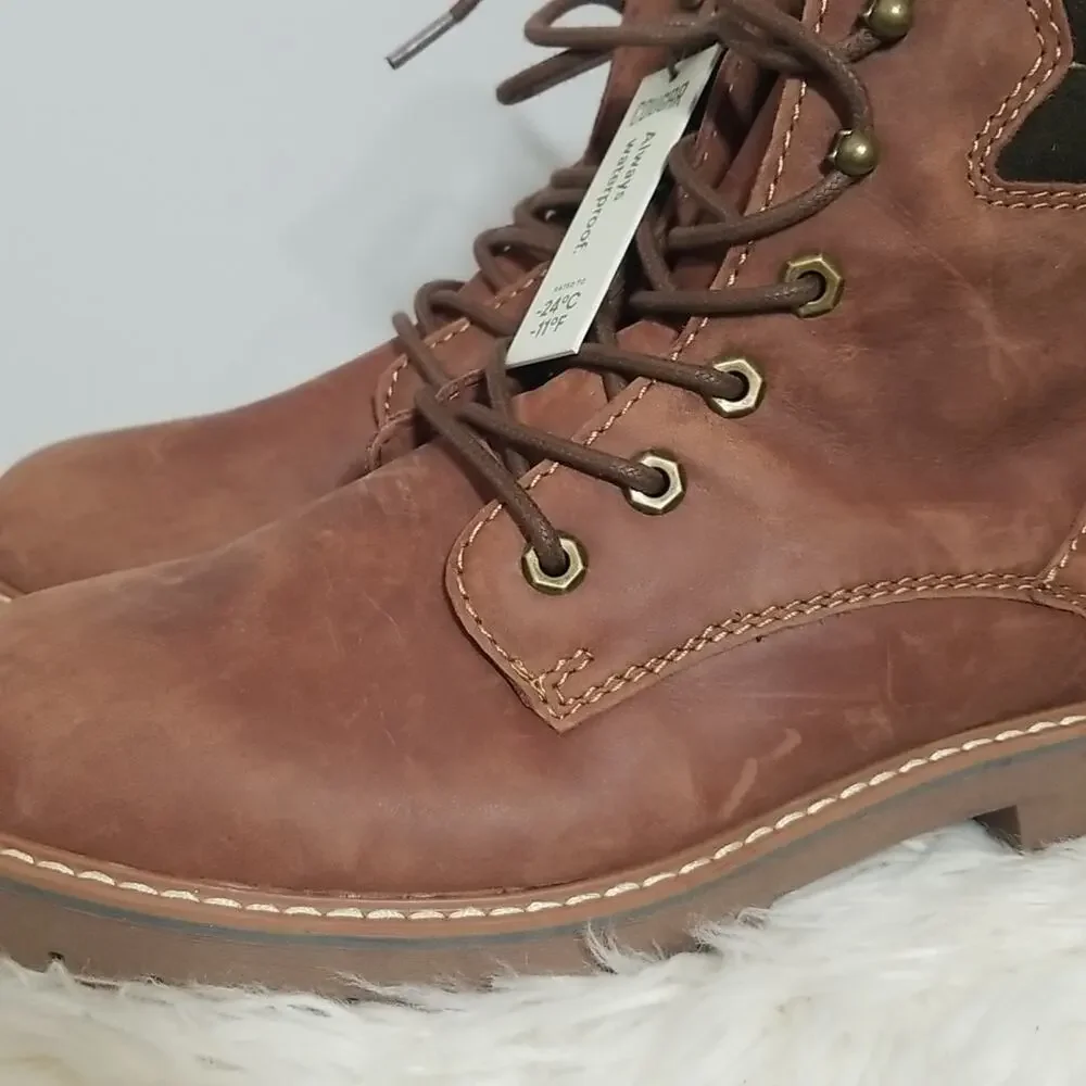 NWT Cougar Heston Brown Winter Boots Women’s 10 Waterproof & Insulated